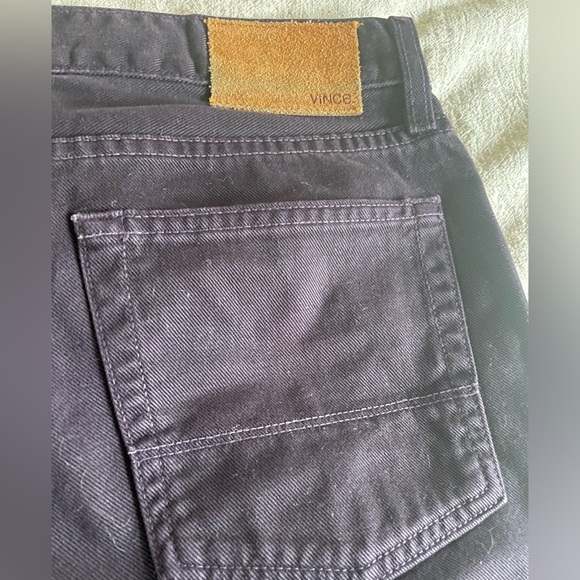 Vince straight leg jeans in plum - Picture 2 of 6